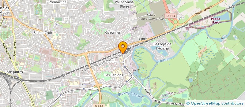 localisation de l'entreprise SOUDO CONCEPT à LE MANS