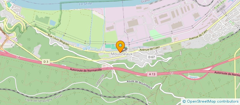 localisation de l'entreprise SOUDRY PREVENTIONS ET EQUIPEMENTS à PETIT-COURONNE