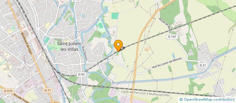 localisation de l'entreprise SOUDURE CHAUDRONNERIE CHRISTOPHE GAGNON à SAINT-JULIEN-LES-VILLAS