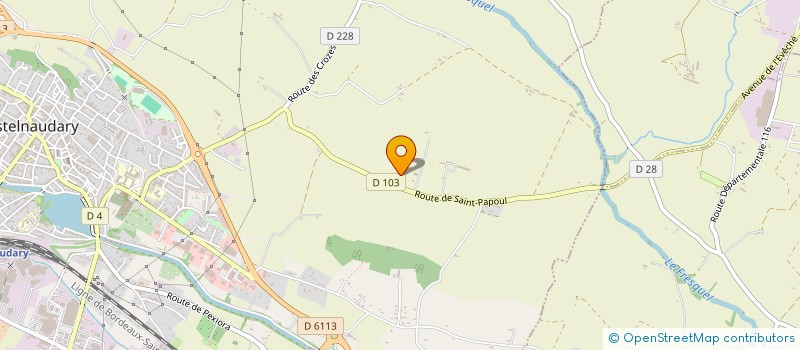 localisation de l'entreprise SOUDURE METALLERIE AUDOISE  CASTELNAUDARY