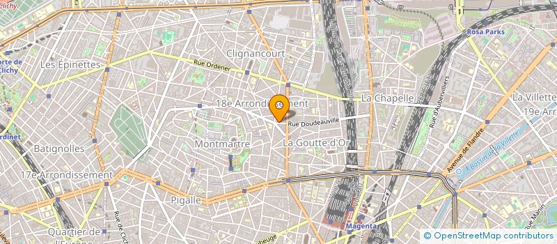 localisation de l'entreprise SOUDURE TUYAUTERIE HYDRAULIQUE à PARIS
