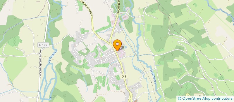 localisation de l'entreprise SOUDURE TUYAUTERIE LACQ AQUITAINE  MONEIN