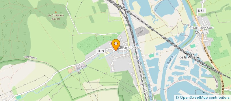 localisation de l'entreprise SOUDURE TUYAUTERIE MUSSIPONTAINE à VANDIERES