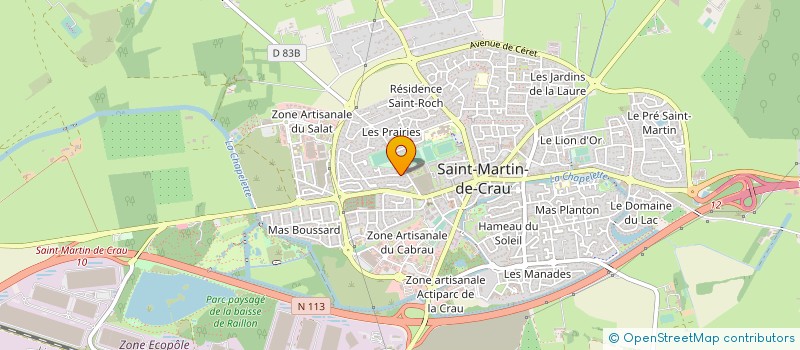 localisation de l'entreprise SOUDURE TUYAUTERIE PLOMBERIE à SAINT-MARTIN-DE-CRAU