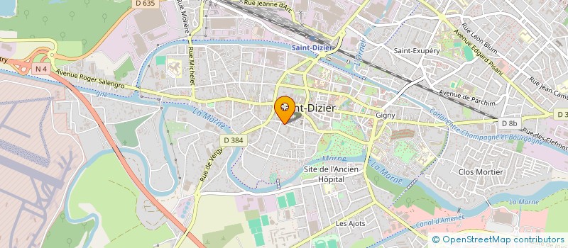 localisation de l'entreprise SOUDURES INDUSTRIES SERVICES à SAINT-DIZIER