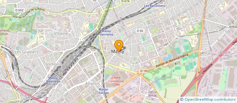 localisation de l'entreprise SOUEI PLOMBERIE à MASSY