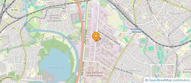 localisation de l'entreprise SOUF à STRASBOURG