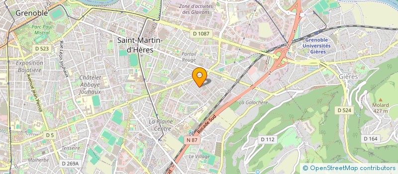 localisation de l'entreprise SOUF  SAINT-MARTIN-D'HERES