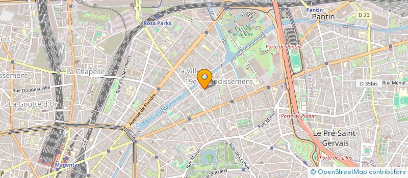 localisation de l'entreprise SOUF TRANSPORT  PARIS