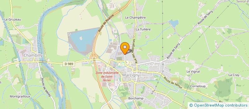 localisation de l'entreprise SOUFFERANT VIANDES à MARCIGNY