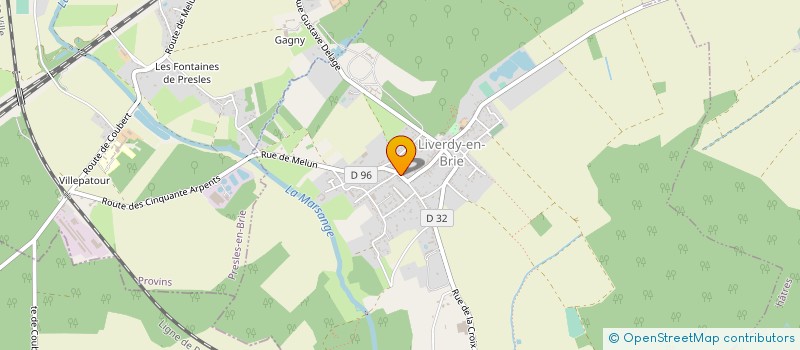 localisation de l'entreprise SOUFFLAY à CHATRES