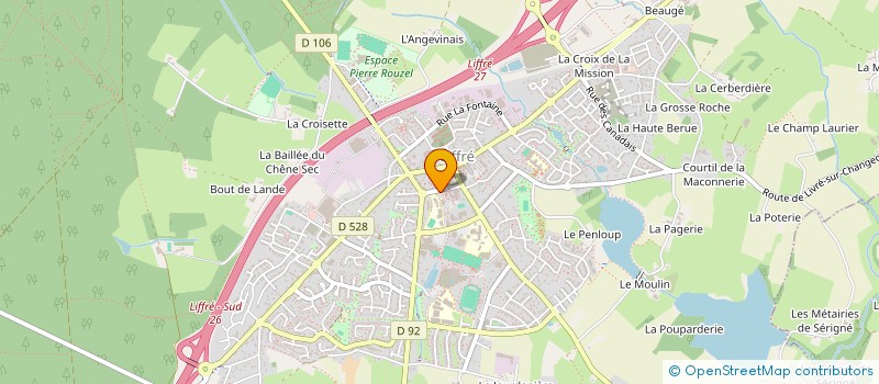 localisation de l'entreprise SOUFFLE BRETON  LIFFRE