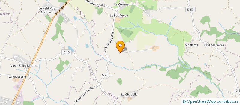 localisation de l'entreprise SOUFFLE DE VIE à LE VIGEN