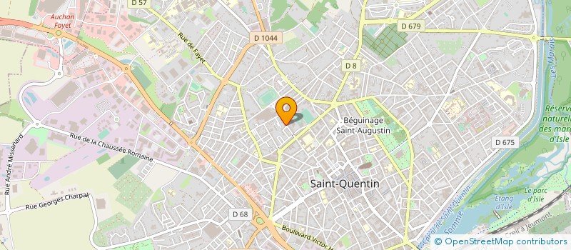 localisation de l'entreprise SOUFFLE ET ENERGIE à SAINT-QUENTIN