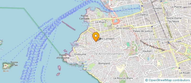 localisation de l'entreprise SOUFFLE ET HARMONIE à MARSEILLE