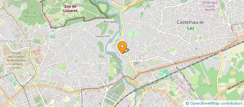 localisation de l'entreprise SOUFFLE INDIGO à CASTELNAU-LE-LEZ