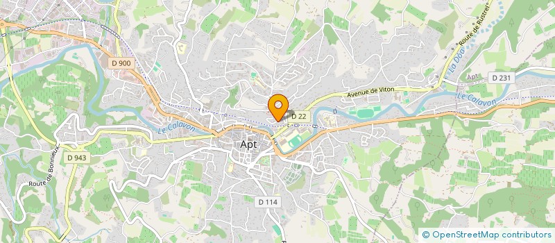 localisation de l'entreprise SOUFFLE INTERIEUR  APT