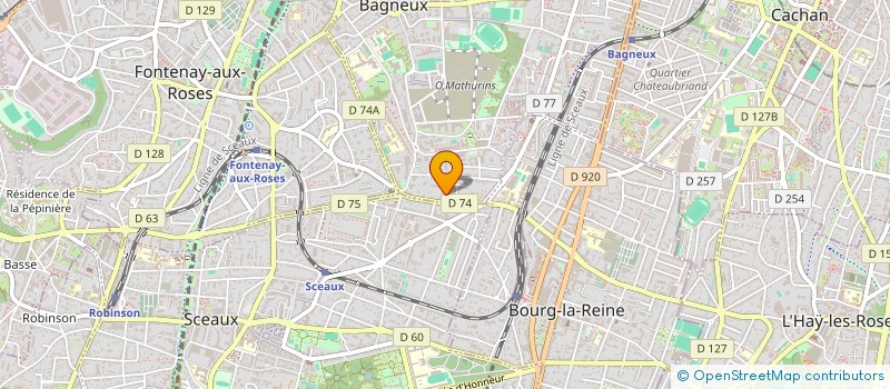 localisation de l'entreprise SOUFFLE & PARTAGE  BAGNEUX