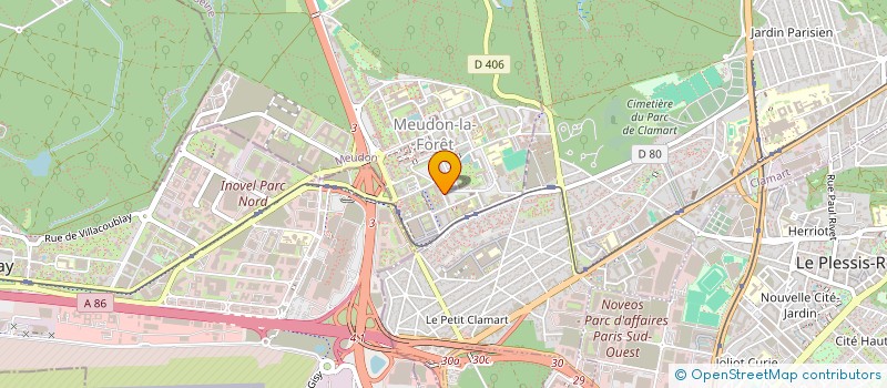 localisation de l'entreprise SOUFFLE TON ART ET VIS (STAV)  MEUDON