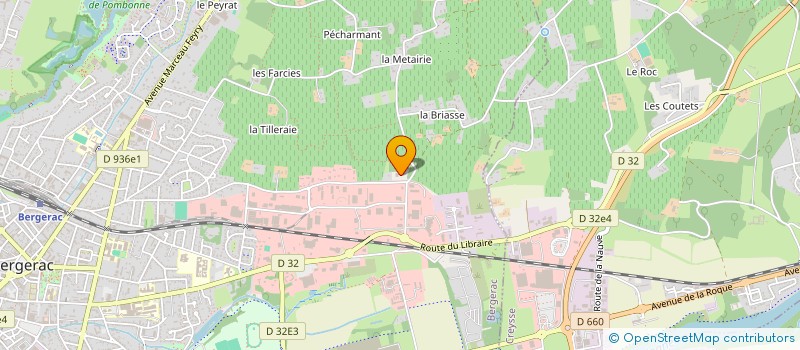 localisation de l'entreprise SOUFFLER SUR LES BRAISES à BERGERAC