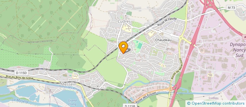 localisation de l'entreprise SOUFFLES DE VIE  LUDRES