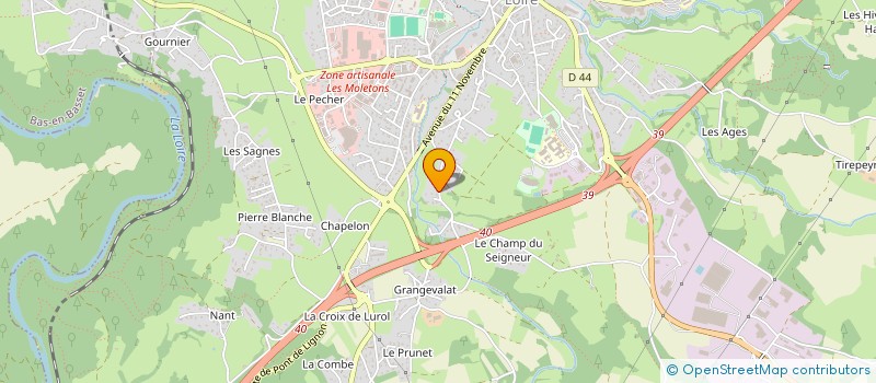 localisation de l'entreprise SOUFFLES EN HARMONIE à MONISTROL-SUR-LOIRE