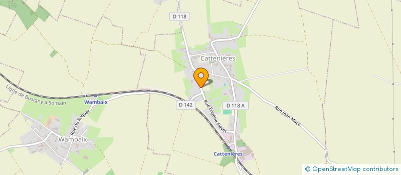 localisation de l'entreprise SOUFFLET-DEFOSSEZ  CATTENIERES