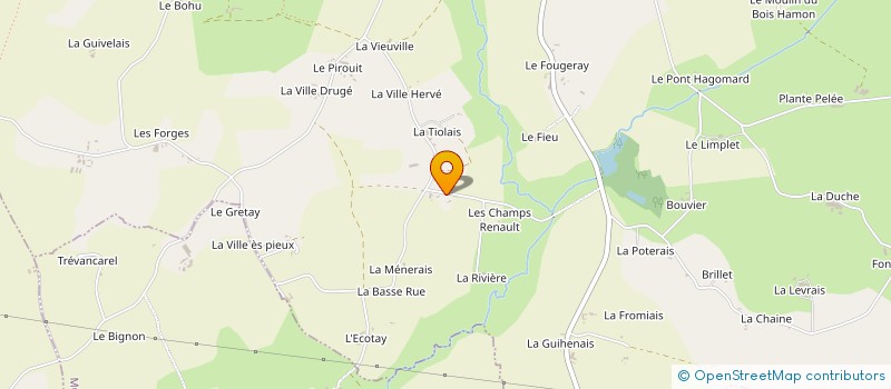 localisation de l'entreprise SOUFFLEUR DE LIENS  SAINT-MEEN-LE-GRAND