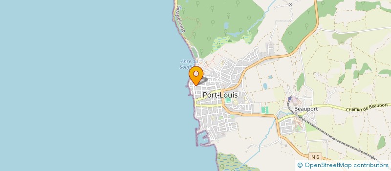 localisation de l'entreprise SOUFFLEUR PNEUS & REPAR à PORT-LOUIS