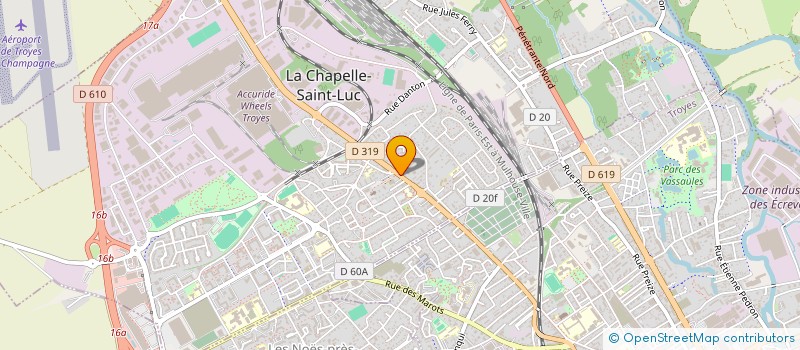 localisation de l'entreprise SOUFFLEURS DE REVES à LA CHAPELLE-SAINT-LUC