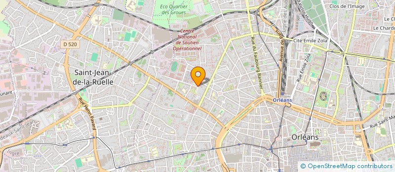 localisation de l'entreprise SOUFFLEYOGA à ORLEANS