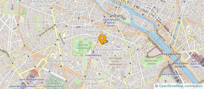 localisation de l'entreprise SOUFFLOT OPTIQUE à PARIS