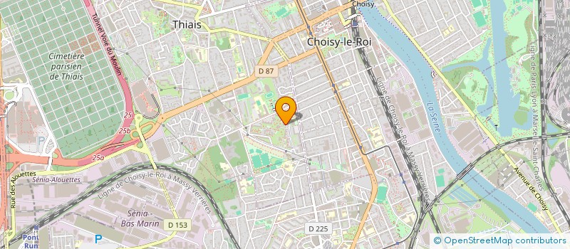 localisation de l'entreprise SOUGANET à THIAIS