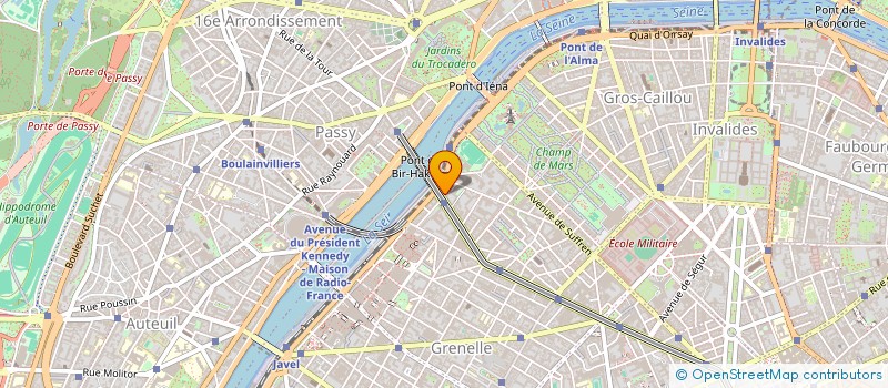 localisation de l'entreprise SOUHART S.A. à PARIS