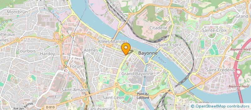 localisation de l'entreprise SOUHIBAR  BAYONNE
