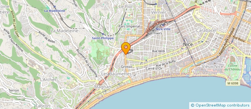 localisation de l'entreprise SOUIAI AND GOUINS 2000 à NICE