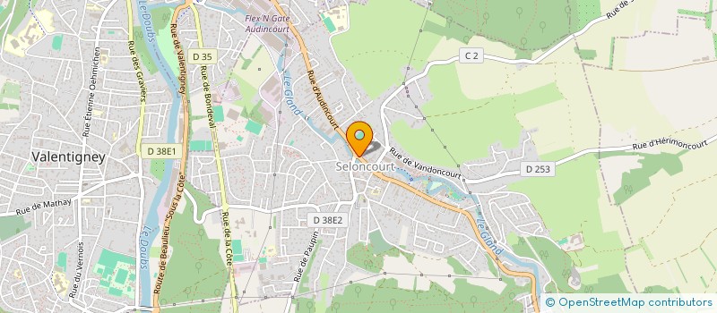 localisation de l'entreprise SOUILLART ALEXANDRE  SELONCOURT