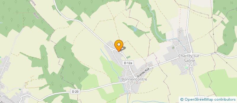 localisation de l'entreprise SOUILLOT  BONNENCONTRE