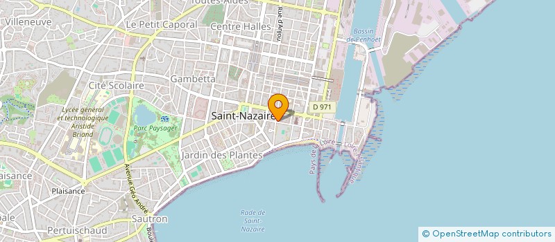 localisation de l'entreprise SOUINI'S PIZZA  SAINT-NAZAIRE