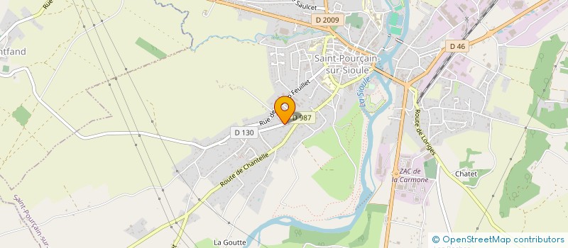 localisation de l'entreprise SOUITTE  SAINT-POURCAIN-SUR-SIOULE