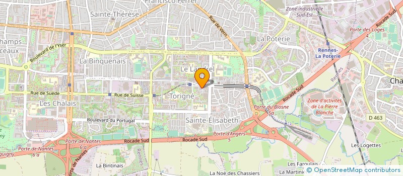 localisation de l'entreprise SOUK AL BREIZH à RENNES