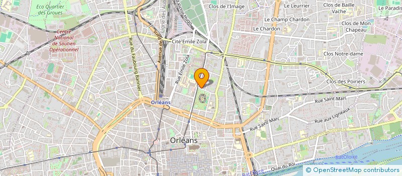 localisation de l'entreprise SOUK RASSEK à ORLEANS