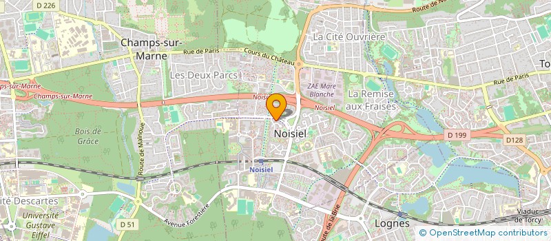 localisation de l'entreprise SOUKEYNA CONSEIL  NOISIEL