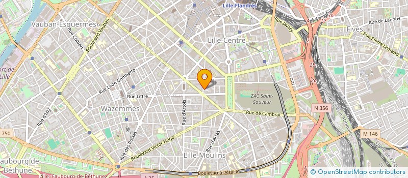 localisation de l'entreprise SOUL à LILLE