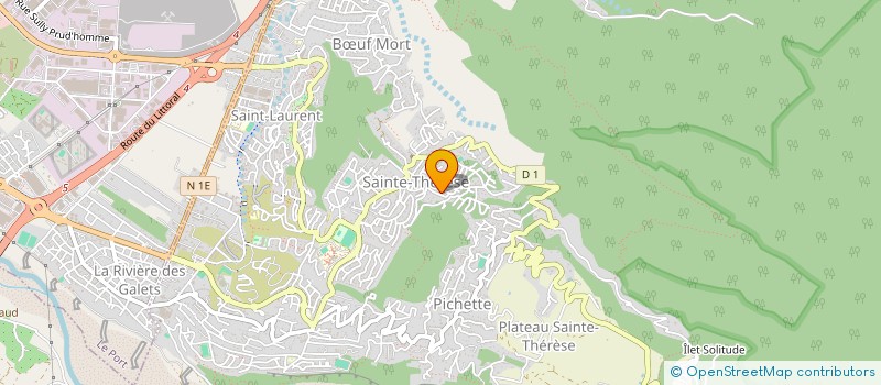 localisation de l'entreprise SOUL BOXING à LA POSSESSION