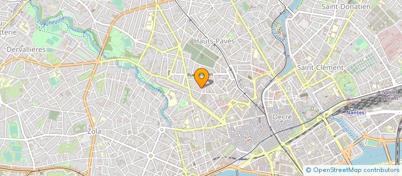 localisation de l'entreprise SOUL BROTHERS à NANTES