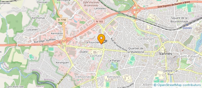 localisation de l'entreprise SOUL FIRE à VANNES