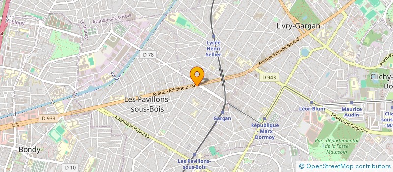 localisation de l'entreprise SOUL FOOD KITCHEN à LES PAVILLONS-SOUS-BOIS