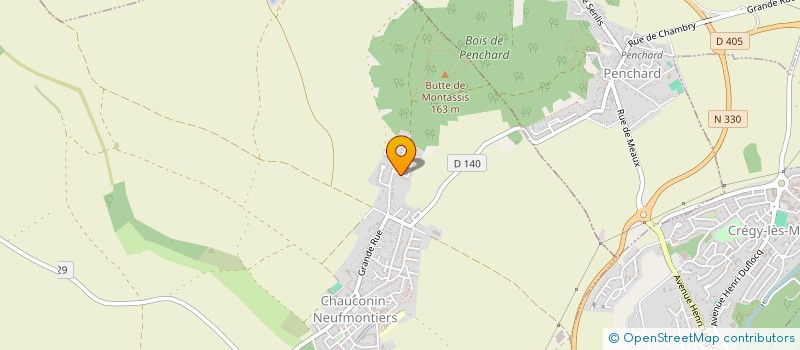 localisation de l'entreprise SOUL FRIENDS  CHAUCONIN-NEUFMONTIERS