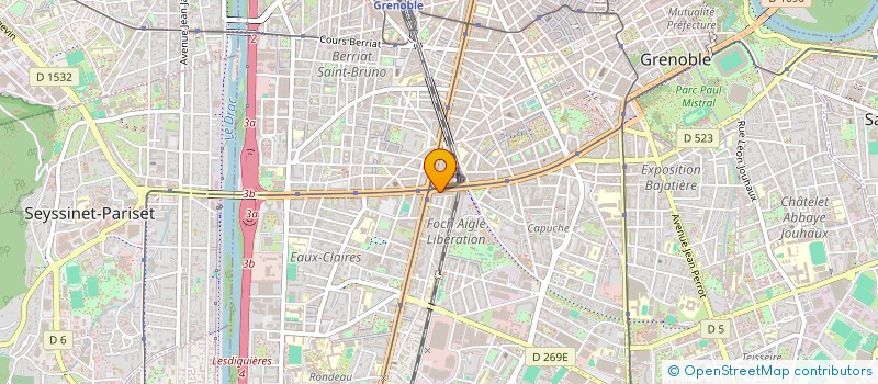 localisation de l'entreprise SOUL INFLUENCE à GRENOBLE